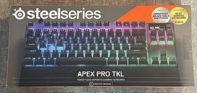 SteelSeries Apex Pro TKL Wired HyperMagnetic Gaming Keyboard - Image 1 of 1