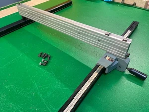 Delta 34-670 or 36-600 or 36-380 table saw RIP FENCE SYSTEM W/ GUIDE RAILS - Picture 1 of 18