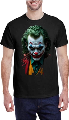 Nueva Con Etiquetas / Camiseta Estampado Joker Camiseta Calidad Absorbente Foto 1 de 4