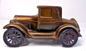 Banca Metallo Bronzato 1926 Pontiac Pubblicità ROSELLE STATE BANK senza marchio 5,75" - Foto 1 di 8
