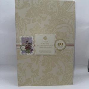 Anna Griffin Blooming Decoupage Card Making Kit 40 carte 5 x 7 nuove con scatola AG703 - Foto 1 di 6
