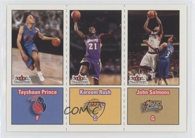 2002-03 Fleer Tradition Tayshaun Prince Kareem Rush John Salmons #284 Rookie RC - Image 1 of 2