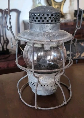 B&O Armspear 1925 Railroad Train Kerosene Oil Lantern Baltimore Ohio RR  - Image 1 of 4
