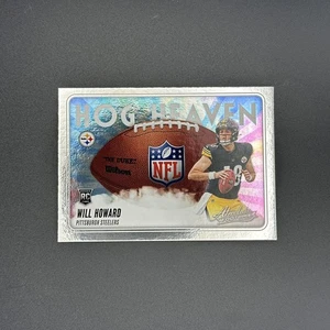 Will Howard RC 2025 Panini Absolute Football #HH-WHD Hog Heaven Steelers - Bild 1 von 2