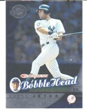 2001 Donruss Class Of Bobble Head #336/2000 Derek Jeter #3 HOF New York Yankees