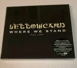 Where We Stand by Yellowcard (CD, Mar-2005, Takeover Records) SLIPCOVER - SEALED - Picture 1 of 2