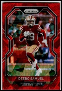 2020 Panini Prizm #283 Deebo Samuel Prizm Red Ice