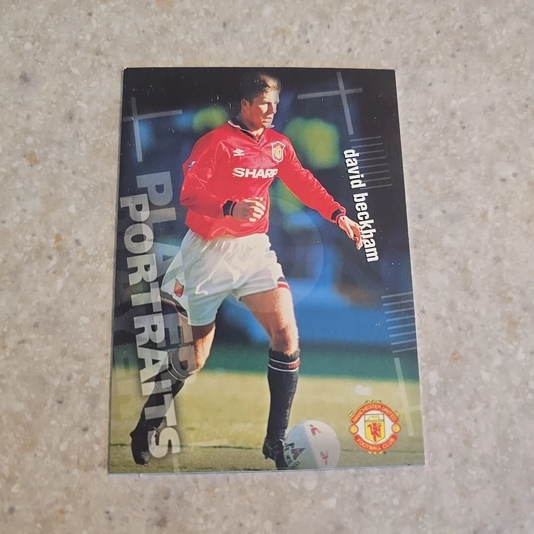 1997 Futera Fans Selection Manchester United David Beckham #71 for