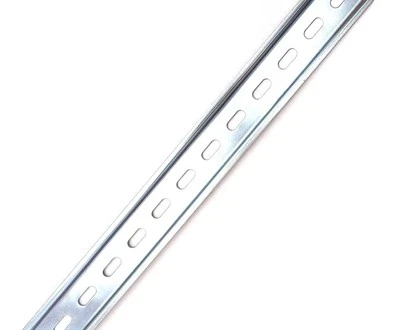 30 Pieces DIN Rail Slotted Steel RoHS 1 Meter Long 35mm 7.5mm 30 Meters Total - Image 1 of 3