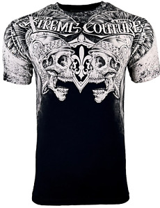 Xtreme Couture by Affliction Men's T-Shirt Hector Black