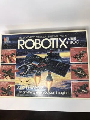 ROBOTIX Expansion Series R-1100 Motorized Modular Building System w/Box Vintage - Image 1 of 4