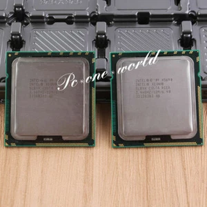 Lot of 2 pcs Intel Xeon X5690 3.46 GHz LGA 1366 CPU 3200MHz Six-Core Processor - Picture 1 of 1