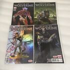 DEATH OF WOVERINE 1-4 COMPLETE SERIES 2014 Marvel Foil Covers 1 2 3 4 X-Men