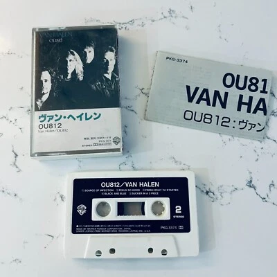 Van Halen - OU812 JAPAN CASSETTE TAPE RARE PKG-3374 HEAVY METAL ROCK 1988 - Image 1 of 4