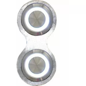 Autoloc AUTBBB23 Retro Billet Switch with White LED Illumination Single Switch - Picture 1 of 4