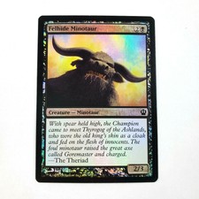 Felhide Minotaur x1 Foil NM Theros MTG Magic the Gathering 2013 Common Black