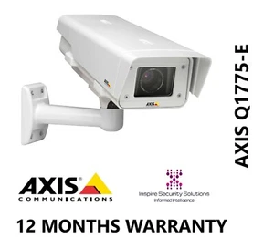 Axis Q1775-E Outdoor Optical X10 ZOOM IP NETWORK CAMERA HD CCTV IP 66 RATED - Picture 1 of 1