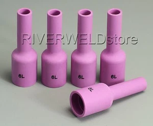 5PCS 54N16L TIG Welding Torch 17 18 26 Alumina GAS Lens - Picture 1 of 3