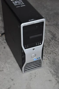 Dell Precision T5500 Xeon X5560 2.8GHz 12GB RAM 500GB HD Windows XP Pro x64 bit - Picture 1 of 22