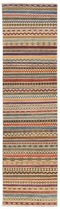 Kelim Relieve Tejido a Mano Alfombra Persa 302x84 cm-Läufer Oriente Kilim Carpet - Imagen 1 de 12