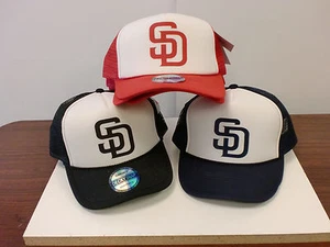 SD HAT- MESH BACK SNAP BACK TRUCKER HAT - Picture 1 of 8