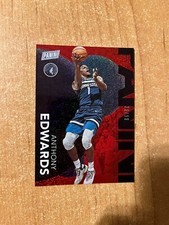 2023 Panini National Convention - Anthony Edwards - #44 Red Parallel #d /99