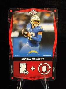 2024 Uno Elite - Justin Herbert #072 Rosso - Foto 1 di 6