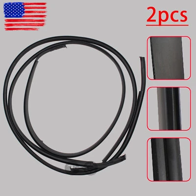 2 piezas aptas para Toyota 2007-2011 Yaris sedán techo molduras por goteo lado izquierdo y derecho Foto 1 de 4