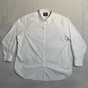 Charles Tyrwhitt Shirt Mens 19/37 White Long Sleeve Classic Fit Oxford Button Up - Picture 1 of 13
