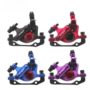 Pinzas de freno de disco hidráulicas para bicicleta de montaña MTB línea tirando freno de aceite delantero - Imagen 1 de 16