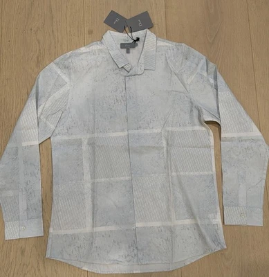 Camisa Manga Larga DIOR 100% Auténtica Nueva con Etiquetas - NIÑOS - 12 Años - AZUL Foto 1 de 4