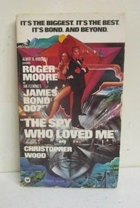 Vintage James Bond Movie Tie-In Book: The Spy Who Loved Me, C. Wood/Ian Fleming - Picture 1 of 1