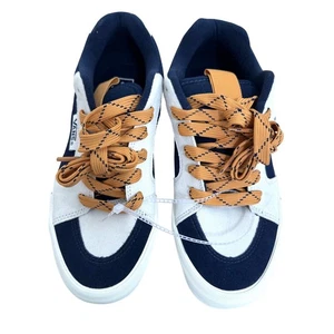 Vans Chukka Push Iconic Shoes blue white skater retro chunky Y2K 90s sz 9 - Picture 1 of 5