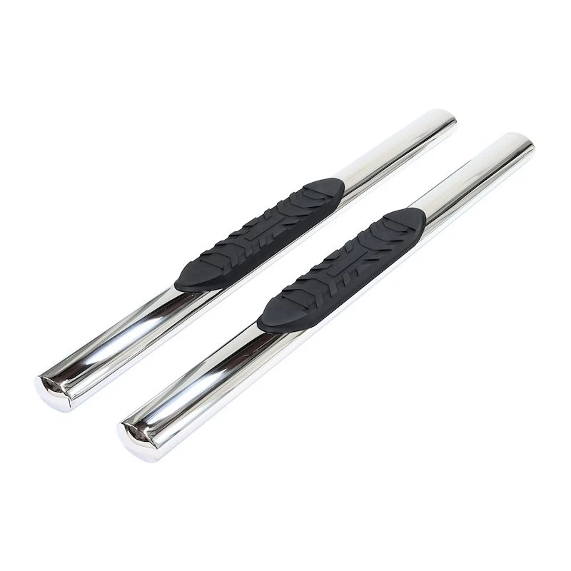 TrailFX A1535S 银色抛光 4 英寸椭圆形管侧踏板侧杆适用于道奇 Ram 全新 — 第 1/4 张图片