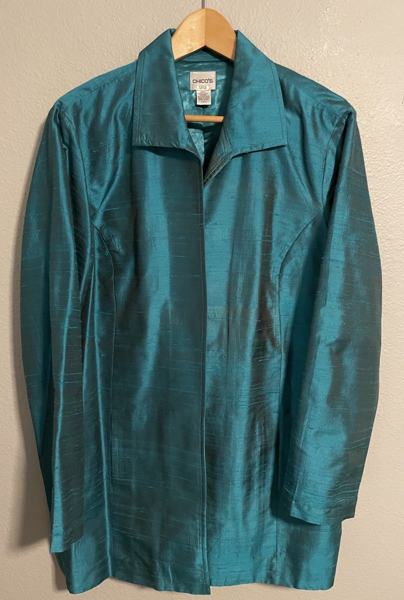 Chico's Coats, Jackets & Vests for Silk Outer Shell Women Chico's Coats, Jackets & Vests for Silk Outer Shell Women