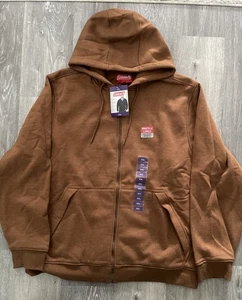 Coleman Thermal Waffle Lined Heavyweight Hoodie Walnut Men’s XXL New - Picture 1 of 4