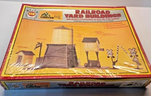 Vintage AHM Ho 1:87 No. 15803 Rail Yard Buildings. & Trackside Decor. Sealed - Picture 1 of 4