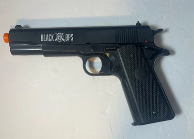 BLACK OPS  Airsoft Pistol Gun w/Clip  CAL. 6mm BB - B1260 - KWC - Image 1 of 4