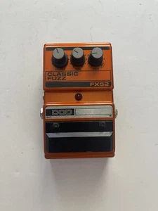 DOD Digitech FX52 Classic Fuzz Distortion Vintage Guitar Effect Pedal *READ* - Picture 1 of 6