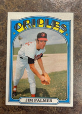 1972 Topps  #270 Jim Palmer Baltimore Orioles HOF Baseball MLB Card