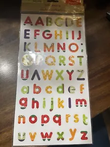 Scrapbooking Alphabet Stickers Fruit Theme New - Picture 1 of 5