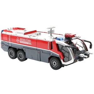 1/50 High Pressure Water Gun Fire Truck Alloy Model W/ Pull Back&Sound Light Toy - Picture 1 of 10