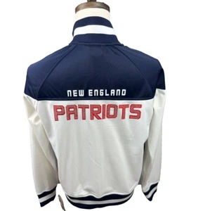 NFL Apparel New England Patriots Mujer Bling Chaqueta de Pista Talla Grande Nueva - Imagen 1 de 5