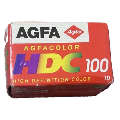Agfa AGFACOLOR HDC 100 Film For Color Images 135-36 Expired September 1998 - Image 1 of 4
