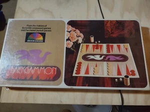 1975 Vintage Factory Sealed Backgammon Game- NEW- Selchow And Righter - Picture 1 of 3