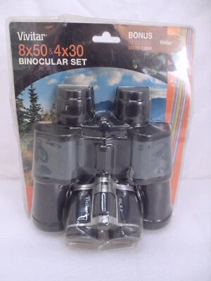 Vivitar Binoculars   Set 8x50 & 4x30 - BRAND NEW - Image 1 of 4