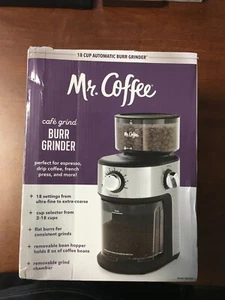 Mr.Coffee BVMC-BMG25 18-Cup Automatic Burr Grinder - Picture 1 of 3