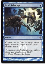 Steel Sabotage *FOIL Common* Magic MtG x1 Mirrodin Besieged SP