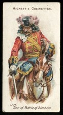 Tobacco Card, Hignett, ARMS & ARMOUR, 1924, An Officer of Cavalry, #42
