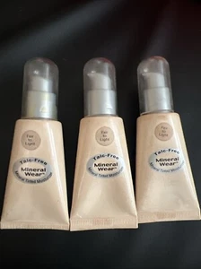 3PK Physicians Formula Mineral Wear Talc-Free Tinted Moisturizer, Fair to Light - Picture 1 of 8